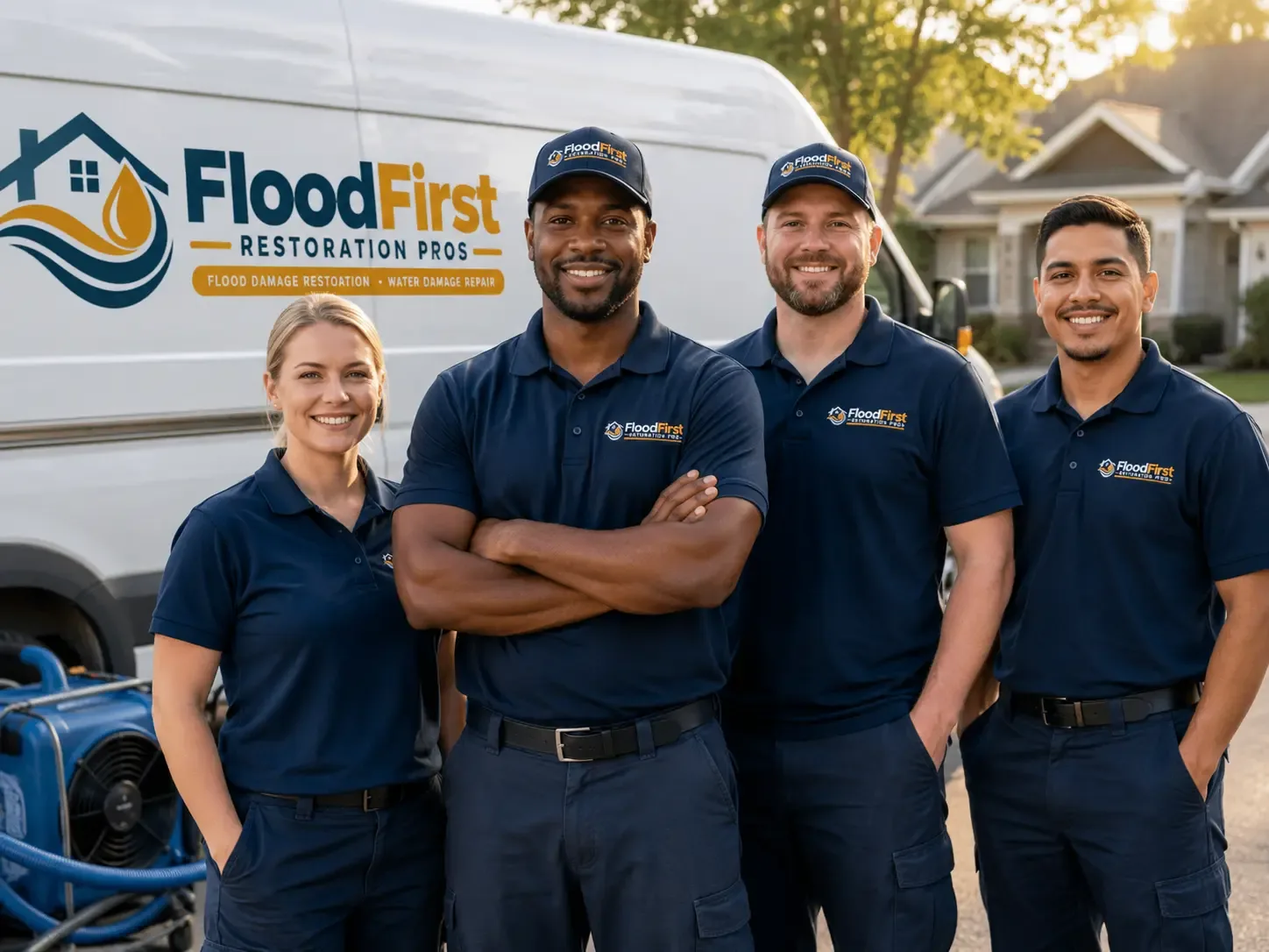 Flood Damage Restoration company in Evans, LA